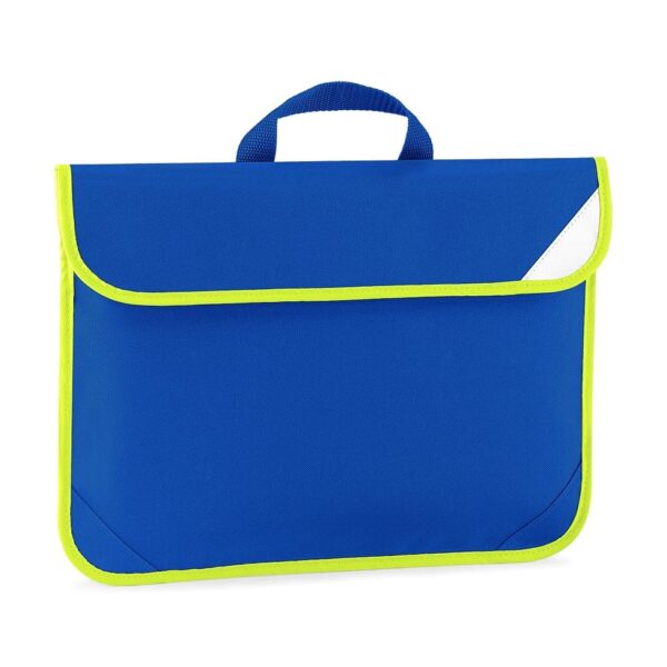Thin Royal Bookbag Yellow Trim