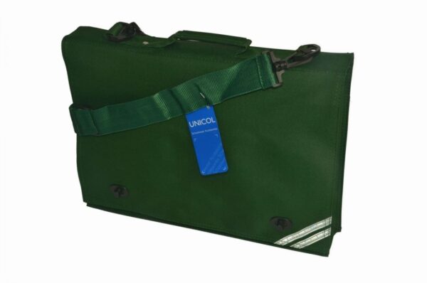 Bottle Green Book bag