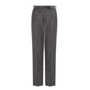 Senior Regular Fit Boys Trouser Grey