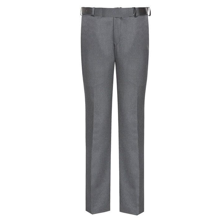 Slim Fit Boys Grey Trouser - Identity