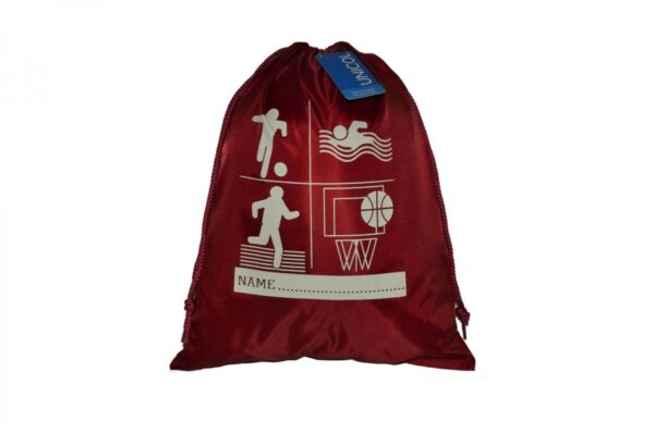 Maroon PE Bag