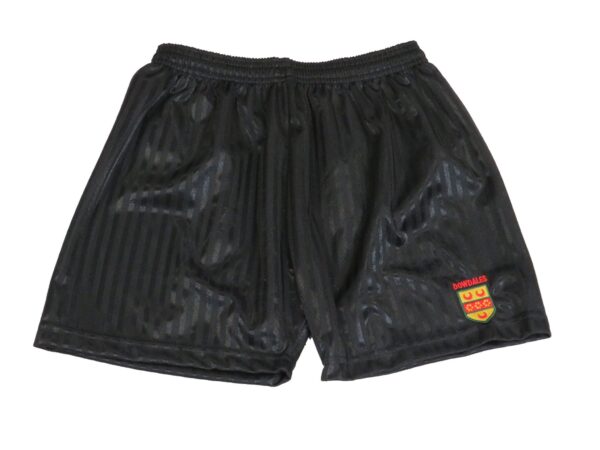 Dowdales Black Shadow Stripe Shorts