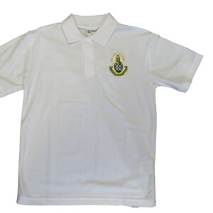 Millom Senior White Polo Shirt