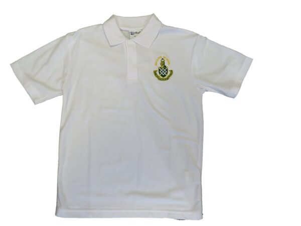 Millom Senior White Polo Shirt