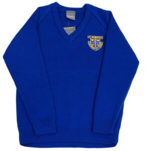 St Bernards Unisex V Neck Jumper
