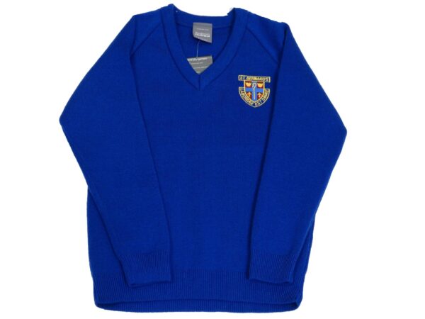 St Bernards Unisex V Neck Jumper