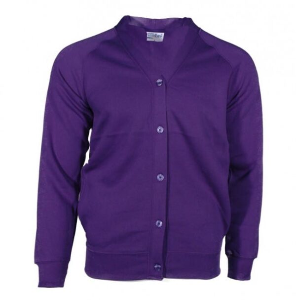 Purple Cardigan