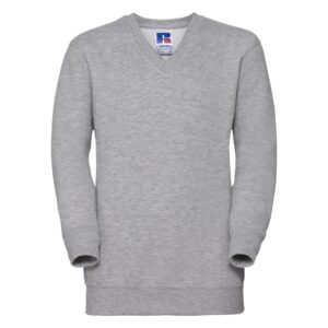 Marl grey V Neck Sweatshirt (D)