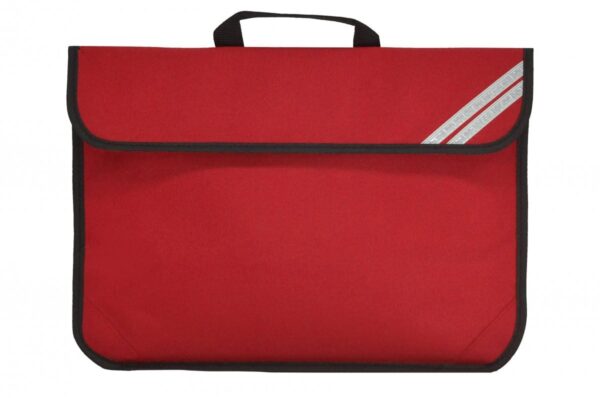 Thin Red Book Bag