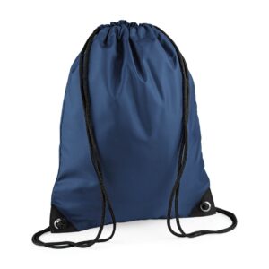 Navy String PE Bag