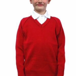 Newlaithes V Knitted Neck Jumper