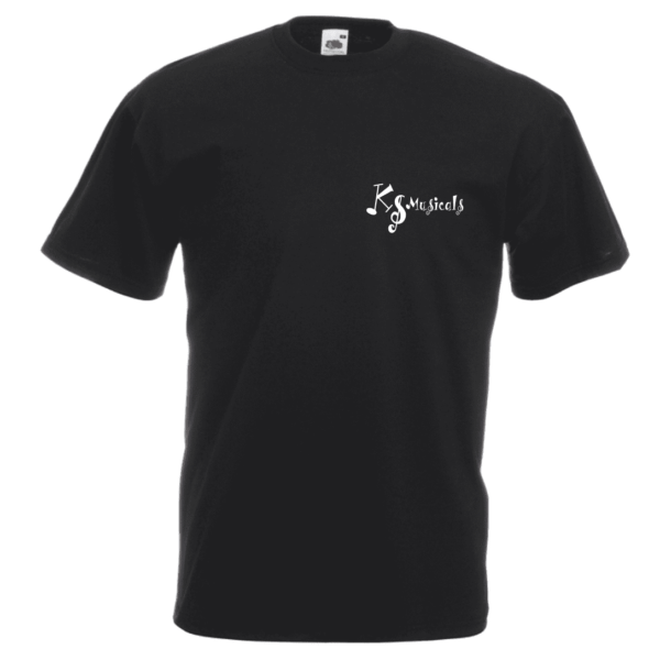 K S Musicals T-Shirt Helper Black