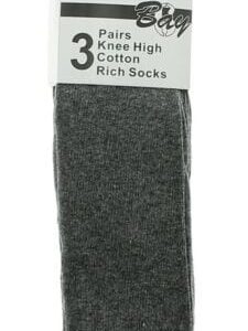 3 Pack Knee Socks