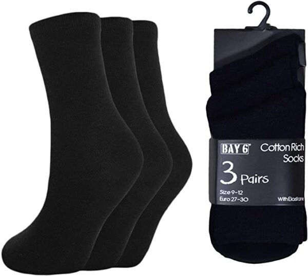 3 Pack Ankle Socks Navy