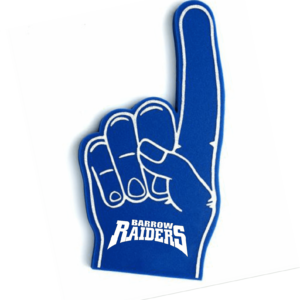 Barrow Raiders Foam Fingers