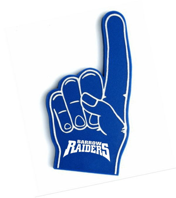 Barrow Raiders Foam Fingers
