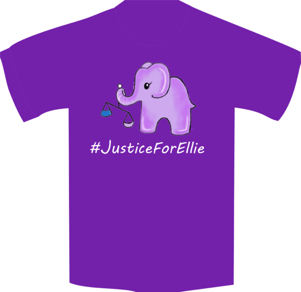 Justice For Ellie Cotton T Shirts - Image 2