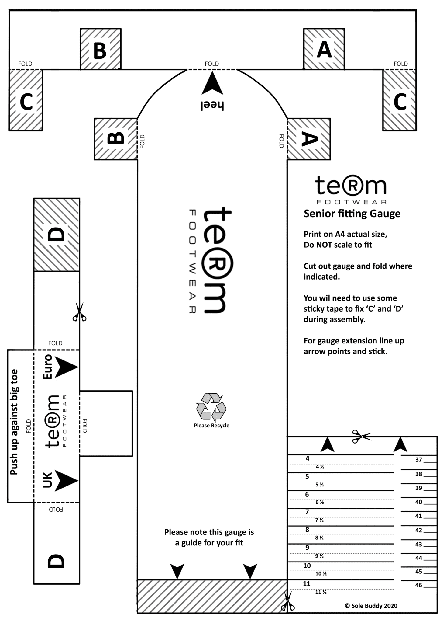 Size Guides - Identity