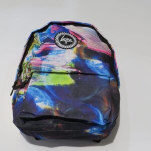 Hype Bag (Green Blue and Pink Smudge Paint)