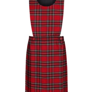 Red Tartan Pinafore