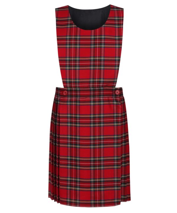Red Tartan Pinafore