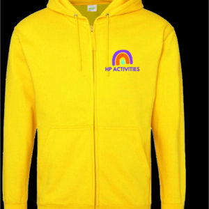 HP Activities Yellow Adult Zoodie