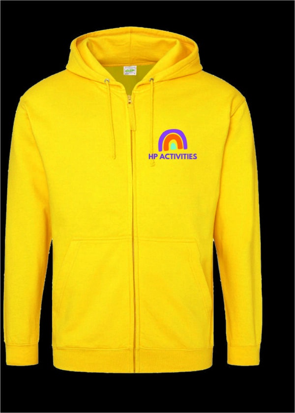 HP Activities Yellow Adult Zoodie