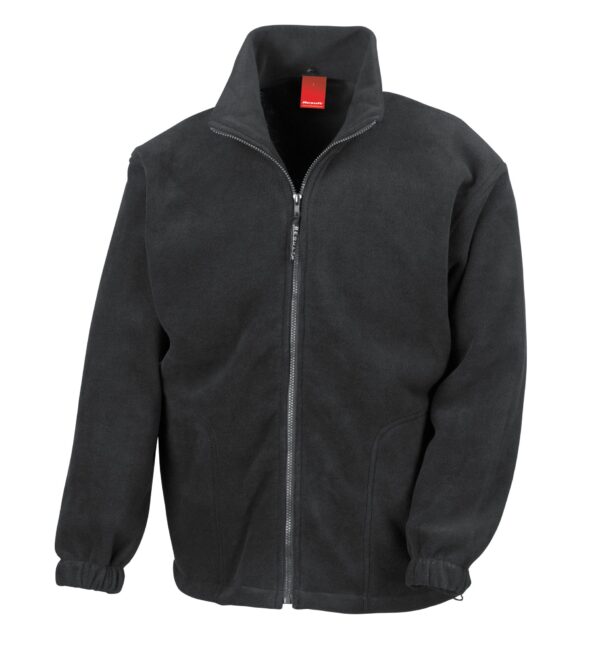 Fleece Jacket Staff Black/Navy