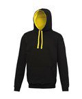 Instep-Hoodie Black/Yellow