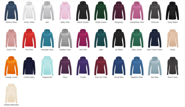 Hoodie  Feel-good-Fitness JH01F - Image 3