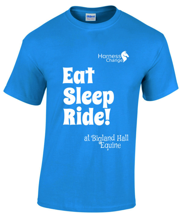 Harness Training. Eat, Sleep, Ride! Childs T-Shirt Printed GD05B