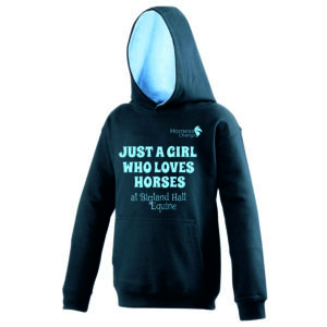Harness Training Just A Girl Who Loves Horses Adults Hoodie Printed