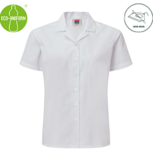 Blouse Short Sleeved White