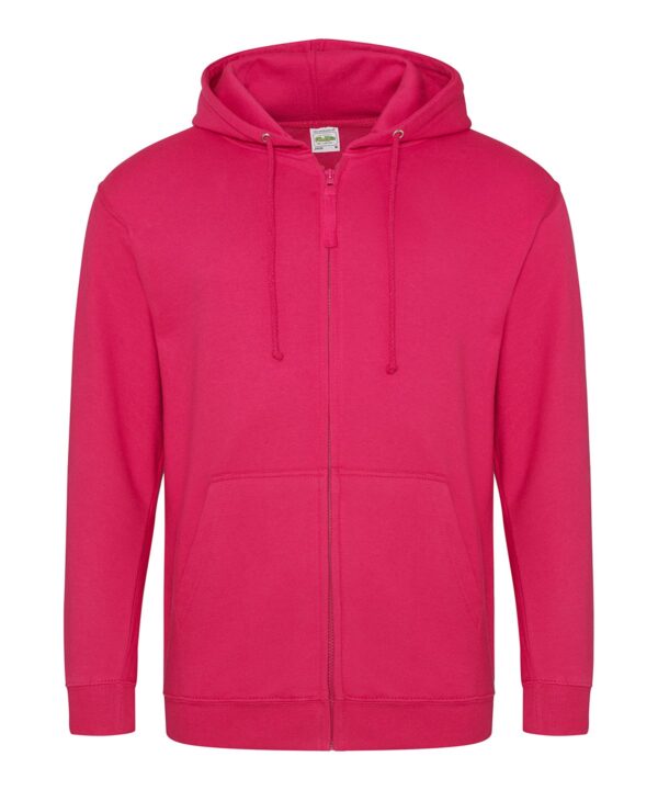 JH050 King Alfred Bowling Hot Pink Zip Hoodie