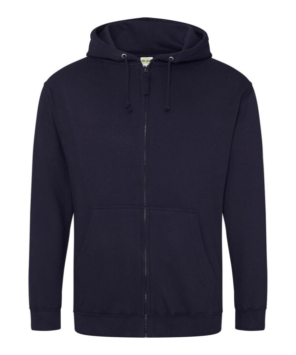JH050 King Alfred Bowling Navy Zip Hoodie