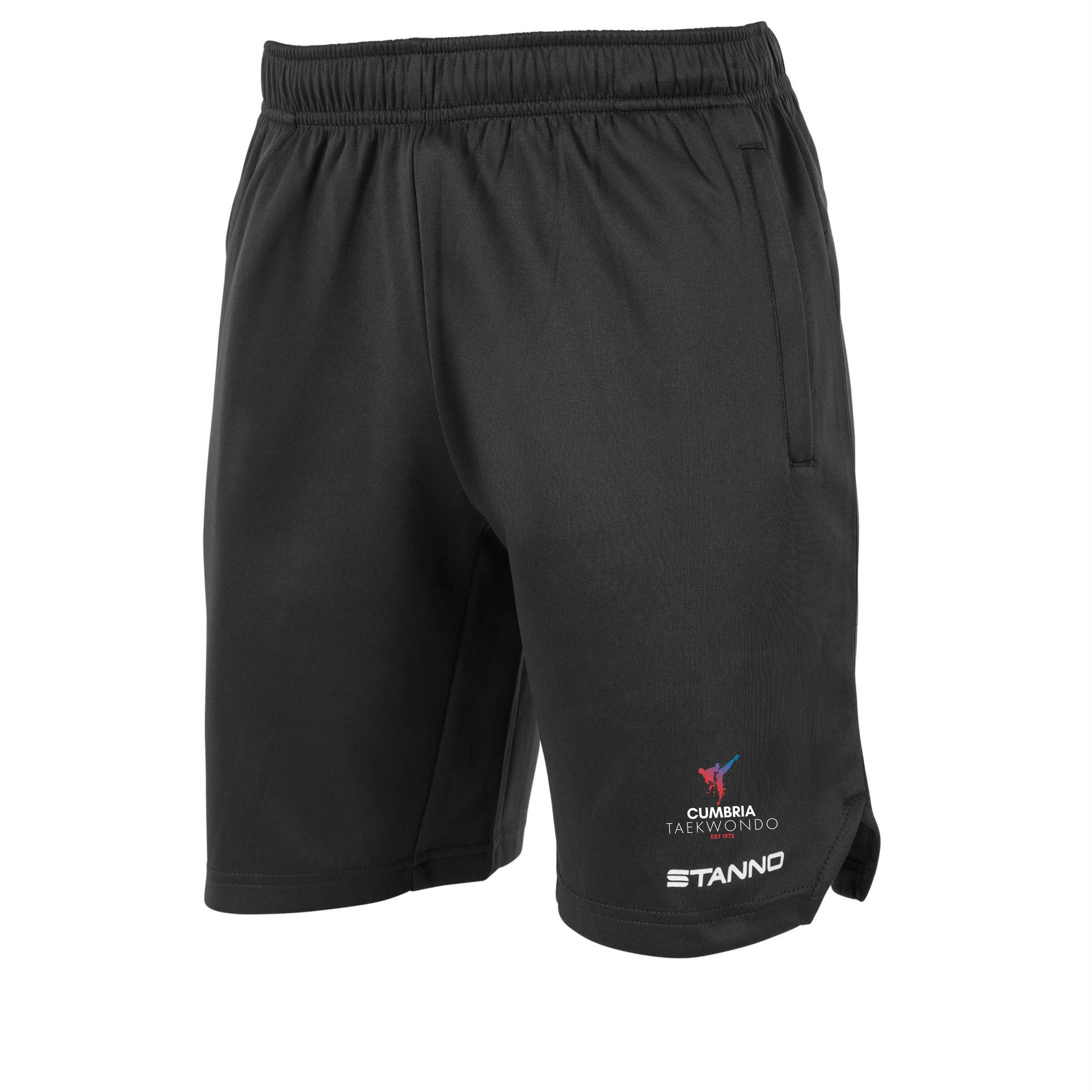 Cumbria Taekwondo Shorts  Black White 422004