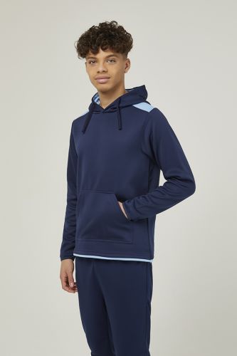 Yanworth Staff Hoodie Navy/Sky Pulse - Image 2