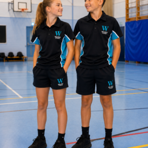 Walney Academy Navy Mesh Shorts